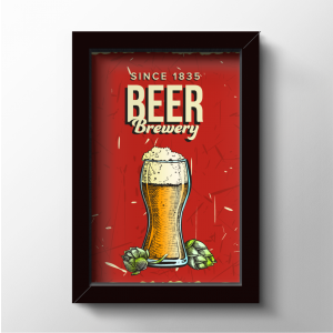 quadros cerveja beer 1835