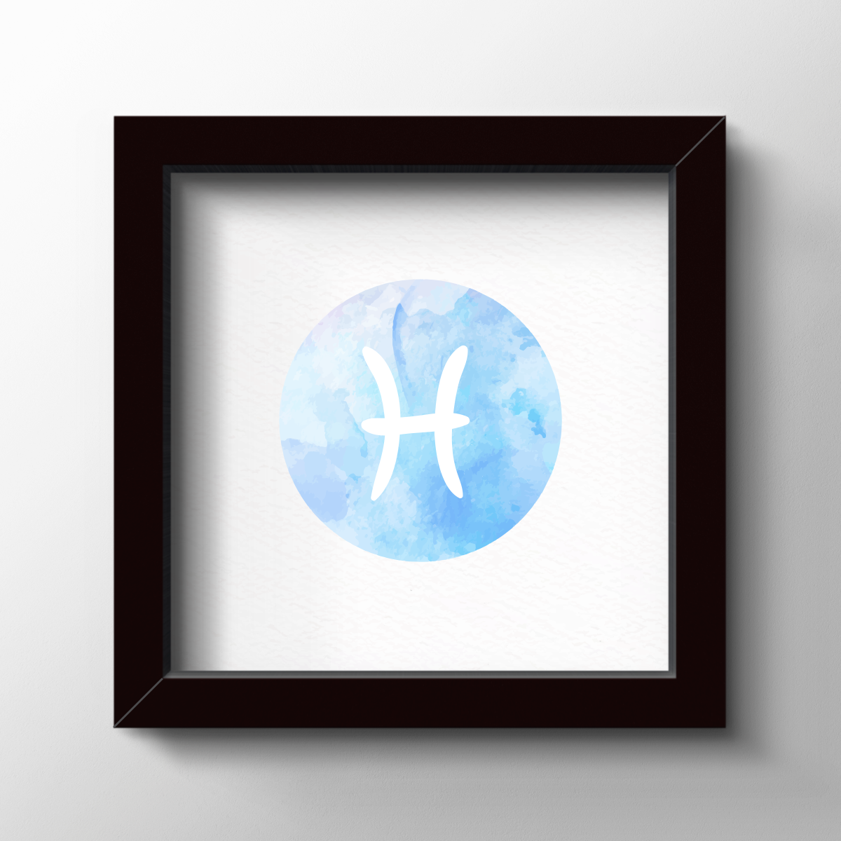 Quadro signo Peixes Quadro zodiaco Peixes