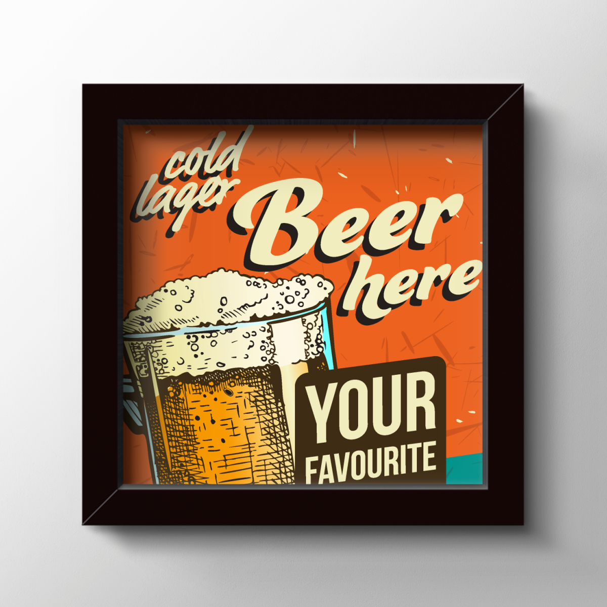 Quadros decorativos Beer Here Quadros Beer Here